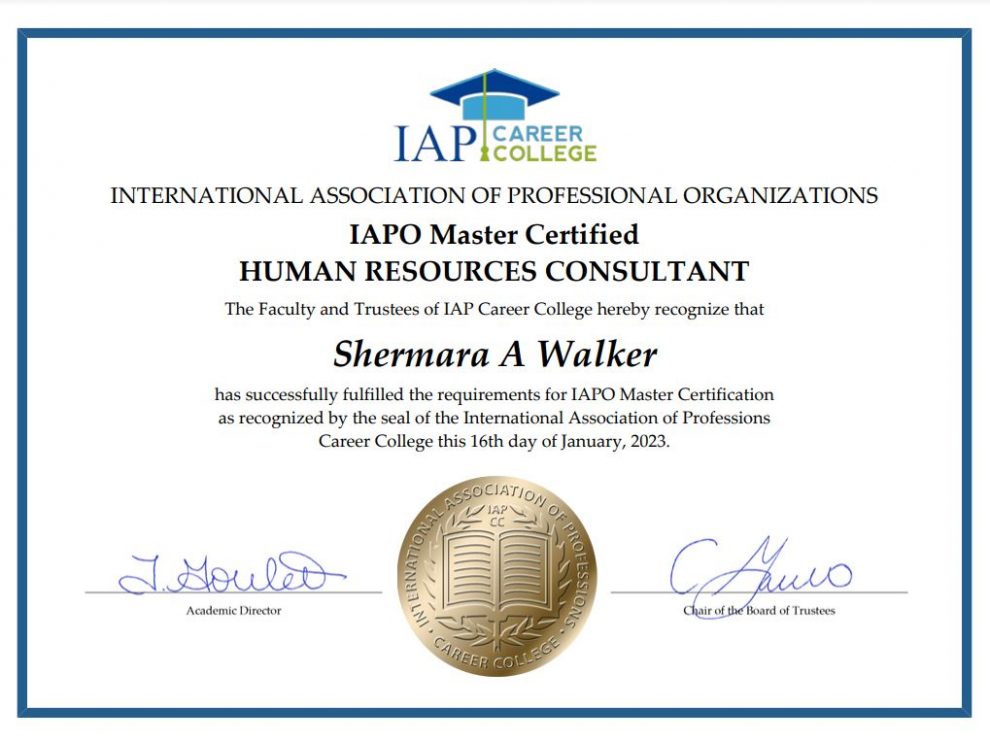 Certified HR Services: Our Certificates | SW HR Consulting