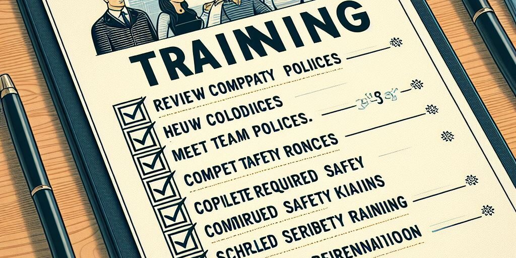 The ultimate new hire training checklist