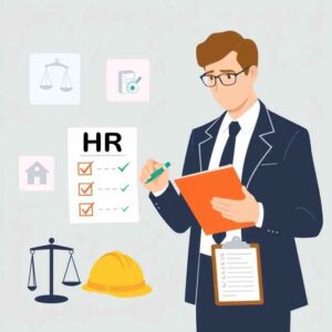 HR manager reviewing HR Compliance - SW HR Consulting