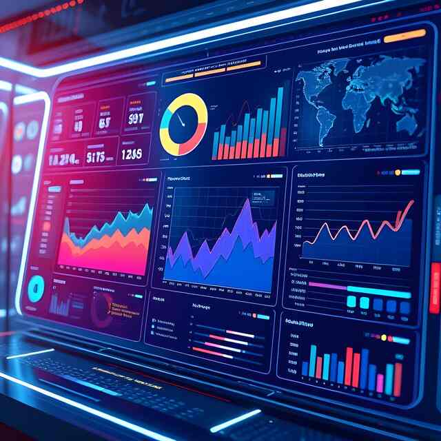 A dashboard displaying AI-driven HR analytics and workforce predictions - SW HR Consulting